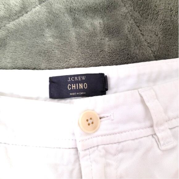 J.Crew White Chino Pants Women’s Size 2 Classic Cotton Straight Casual Capsule - Picture 2 of 7